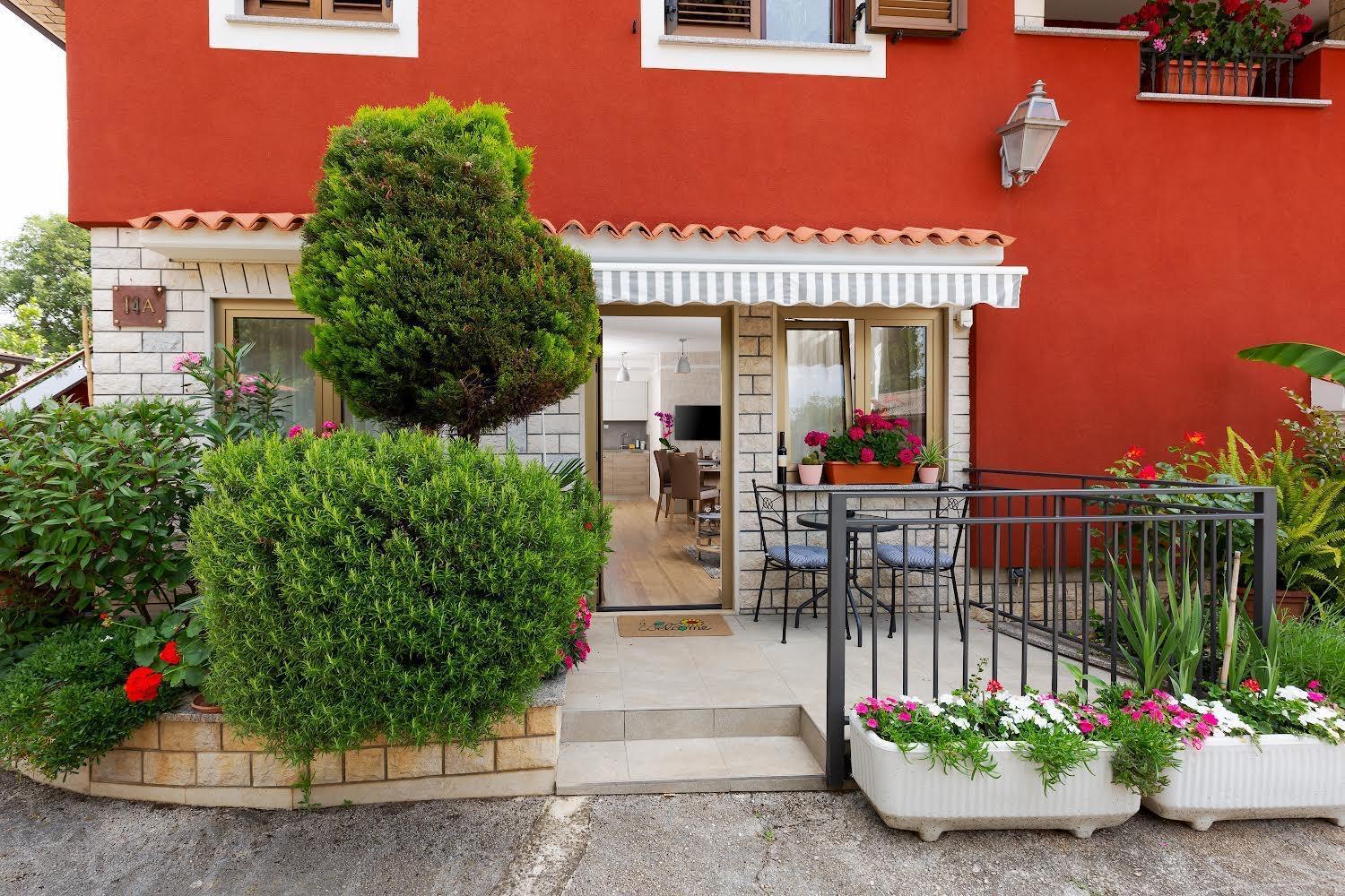 Apartman Angolo Verde Vižinada Buitenkant foto